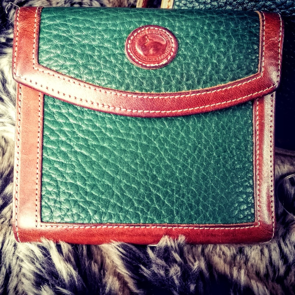 Vintage Dooney & Bourke All Weather Leather Wallet